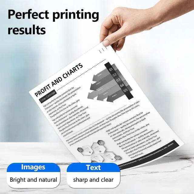 Alt view image 5 of 7 - 206A Black Toner Cartridges 2 Pack (Fast Delivery) : Replacement for HP 206A 206X for Color Laserjet Pro MFP M283fdw M283cdw M283fdn Pro M255dw M255nw M255dn Printer | W2110A W2110X Black Ink