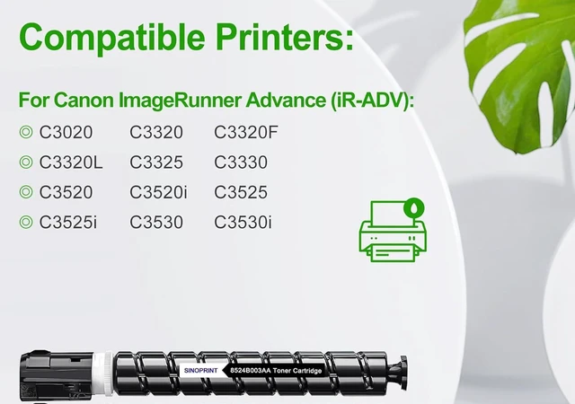 Alt view image 3 of 6 - Remanufactured GPR-53 Toner Replacement Black for Canon GPR53 GPR 53 Toner Cartridge for ImageRUNNER Advance DX C3325i C3525i C3530i C3725i C3826i C3830i C3835i (1 Pack Black)