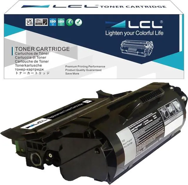 Main image of LCL Remanufactured Toner Cartridge Replacement for Lexmark T650H11A T650H21A 25000 Pages T650 T650n T650dn T650dtn T652 T652n T652dn T652dtn T654 T654n T654dn T654dtn T656dne TS654dn TS656dne (Black)
