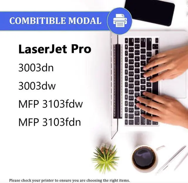 Alt view image 2 of 7 - 145X W1450X Toner Cartridge Compatible for HP 145X W1450X 145A W1450A Toner Cartridges, Quality Toner for HP Laserjet Pro 3003 MFP 3103 Series, 1 Pack