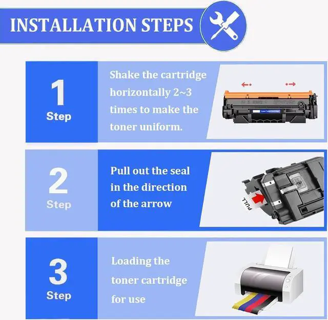 Alt view image 4 of 7 - 145X W1450X Toner Cartridge Compatible for HP 145X W1450X 145A W1450A Toner Cartridges, Quality Toner for HP Laserjet Pro 3003 MFP 3103 Series, 1 Pack