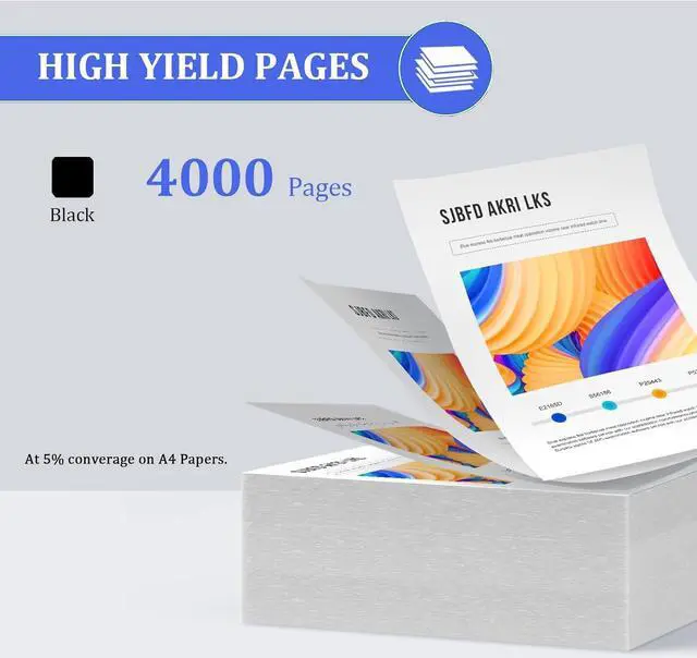 Alt view image 3 of 7 - 145X W1450X Toner Cartridge Compatible for HP 145X W1450X 145A W1450A Toner Cartridges, Quality Toner for HP Laserjet Pro 3003 MFP 3103 Series, 1 Pack