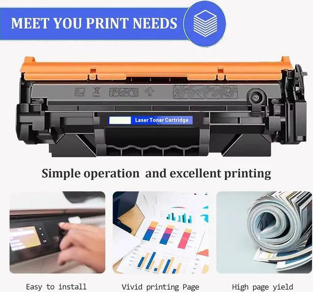 Alt view image 6 of 7 - 145X W1450X Toner Cartridge Compatible for HP 145X W1450X 145A W1450A Toner Cartridges, Quality Toner for HP Laserjet Pro 3003 MFP 3103 Series, 1 Pack