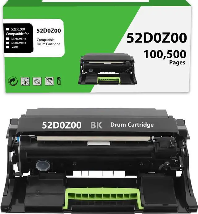 Main image of 52D0Z00 Imaging Unit High Yield Compatible for Lexmark 52D0Z00 520Z Drum Unit Replacement for MS710 MS710n MS811n MS810dn MS810de MS811dn MS810dtn MS811dtn Printer