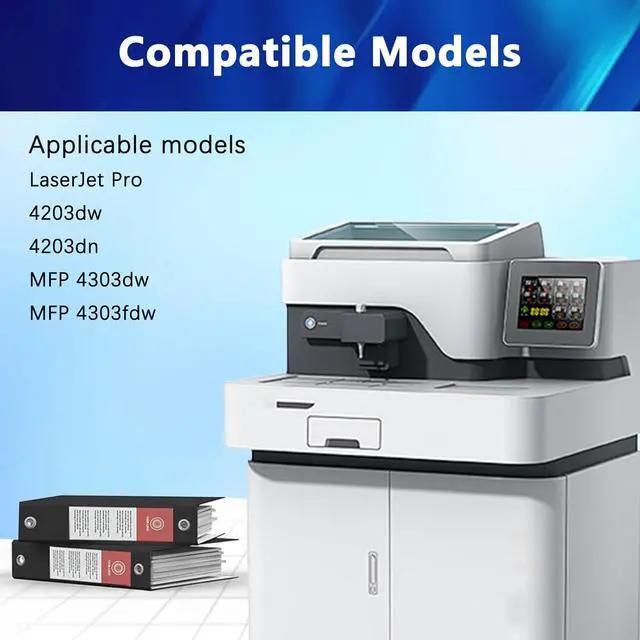 Alt view image 2 of 7 - Ennovor 230X Toner Cartridges Compatible for HP 230X W2300X W2301X W2302X W2303X Toner Replacement for HP Color Laserjet Pro 4203dw MFP 4303fdw Printers Black