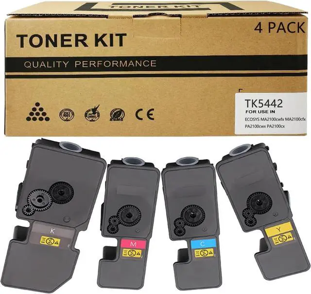 Main image of Ennovor Compatible for Kyocera TK5442 TK-5442 Toner Cartridge 4 Pack for Kyocera ECOSYS MA2100cwfx PA2100cwx Toner