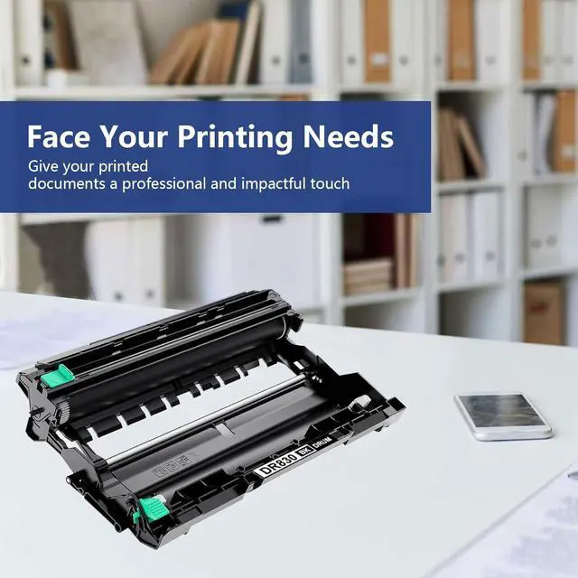 Alt view image 7 of 7 - DR830 Drum Unit High Yield (Not Toner) Replacement for Brother DR-830 DR 830 for use with HL-L2460DW DCP-L2640DW HL-L2405W HL-L2400D HL-L2480DW MFC-L2820DW MFC-L2820DWXL Printer