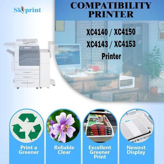 Alt view image 2 of 6 - Ennovor High Yield Toner Cartridge Compatible Lexmark XC4150 XC4140 XC4143 XC4153 Toner Replacement for Lexmark XC4140 XC4150 XC4143 XC4153 Printer Black 20,000 Pages;CYM:13,000 Pages