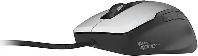 Alt view image 3 of 5 - ROCCAT KONE Pure Owl-Eye – Optical RGB Gaming Mouse, White (ROC-11-725-WE)