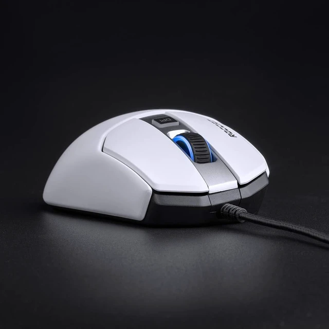 Alt view image 3 of 7 - Kain 122 Aimo RGB PC Gaming Mouse - White