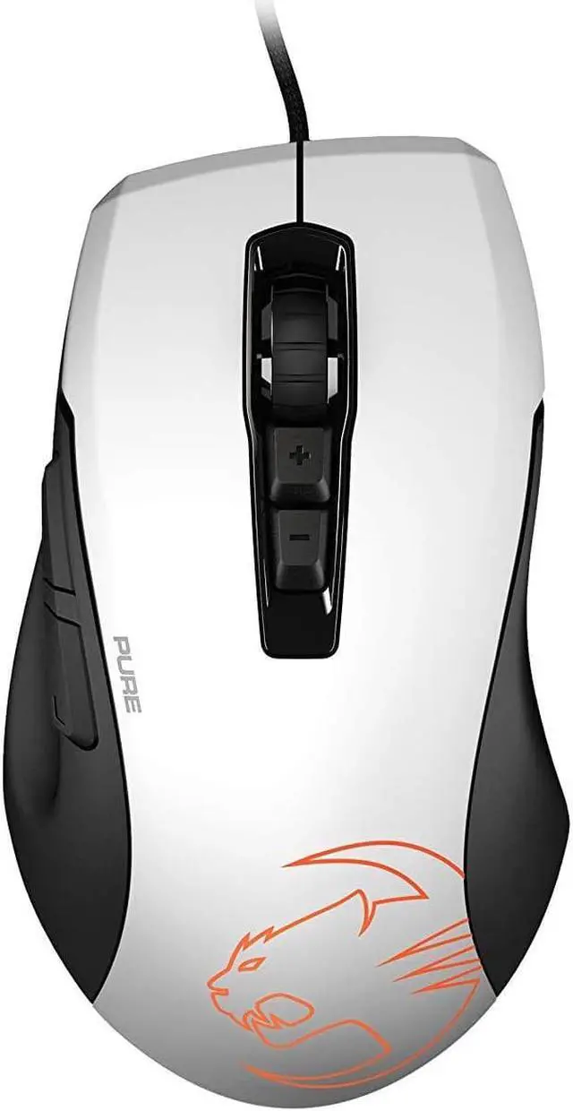 Main image of ROCCAT KONE Pure Owl-Eye – Optical RGB Gaming Mouse, White (ROC-11-725-WE)