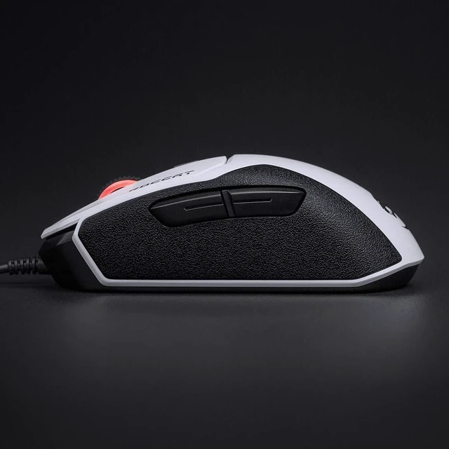 Alt view image 4 of 7 - Kain 102 Aimo RGB PC Gaming Mouse - White