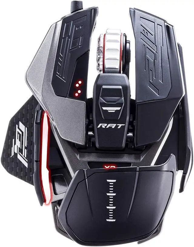 Alt view image 4 of 4 - Mad Catz R.A.T. Pro X3 Gaming Mouse (USB/Black/16000dpi/10 Buttons) - MR05DCINBL001-0