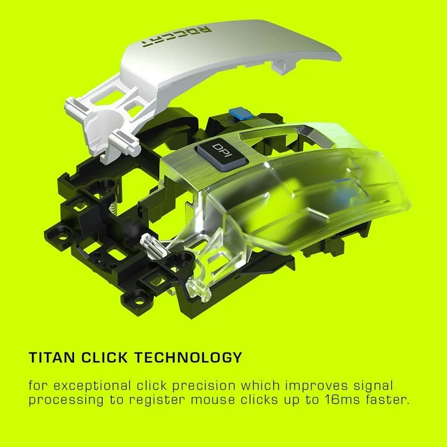 Alt view image 6 of 7 - Kain 102 Aimo RGB PC Gaming Mouse - White