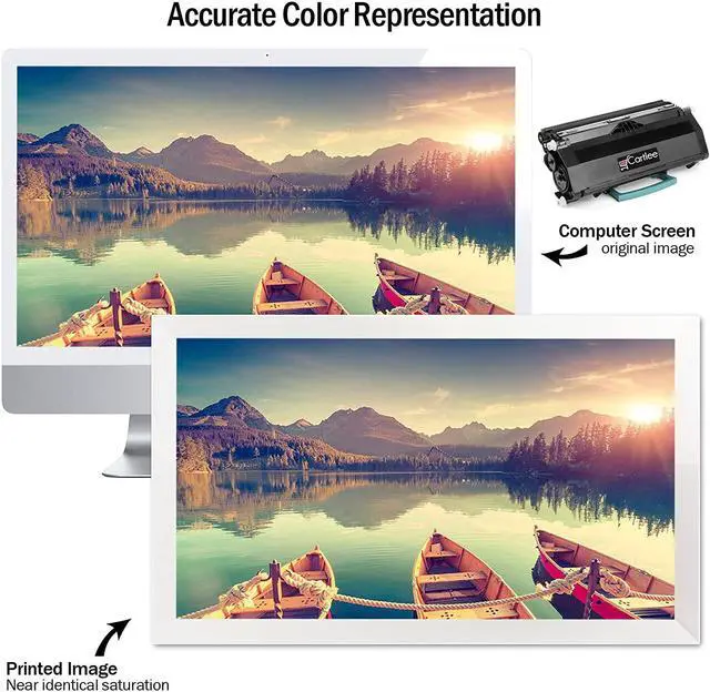 Alt view image 4 of 7 - Cartlee 1 Black Remanufactured High Yield Laser Toner Cartridge Premium Replacement for Dell 2330, 2330D, 2330DN, 2350, 2350D, 2350DN 330-2650 Printers PK941 Ink Fits with PK496 PK937 DN