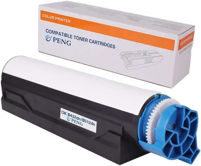Alt view image 4 of 5 - Kuncheng Compatible for OKI OKIDATE B412 B432 Toner Cartridges Replacement for 45807105 412dn B432dn B512dn MB472dnw MB492dn MB562dnw Printers 7000 Pages 7K B(1-Pack Black)