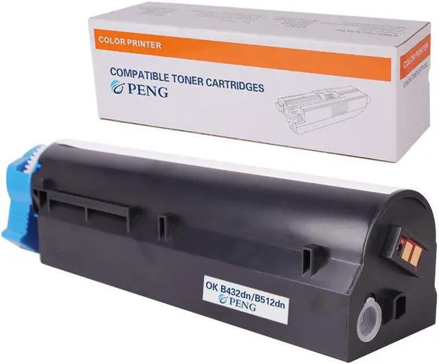 Alt view image 2 of 5 - Kuncheng Compatible for OKI OKIDATE B412 B432 Toner Cartridges Replacement for 45807105 412dn B432dn B512dn MB472dnw MB492dn MB562dnw Printers 7000 Pages 7K B(1-Pack Black)