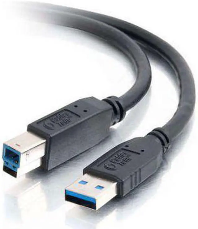Alt view image 6 of 9 - C2G 54174 2M USB 3.0 A MALE TO B MALE CABLE (6.5FT)