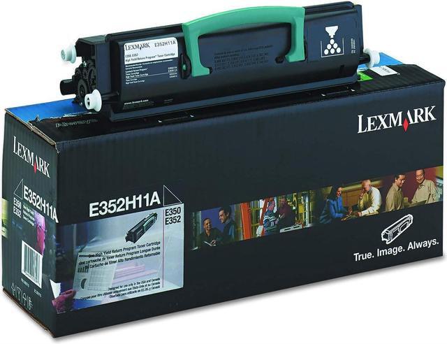E352H11A Return Program High-Yield Toner, 9,000 Page-Yield, Black E352H11A Return Program High-Yield Toner, 9,000 Page-Yield, Black