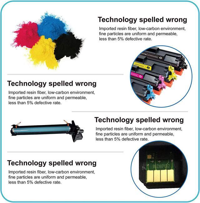 Alt view image 2 of 6 - Ennovor TG Imaging (Newest Chip) (4-Pack) Compatible W2060A Toner Cartridge (hp116A, B+C+Y+M) for use in HP 116A Color Laser 150A MFP178nw 179fnw Toner Printer