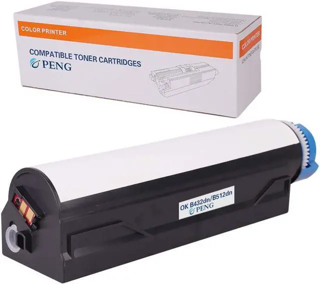 Alt view image 3 of 5 - Kuncheng Compatible for OKI OKIDATE B412 B432 Toner Cartridges Replacement for 45807105 412dn B432dn B512dn MB472dnw MB492dn MB562dnw Printers 7000 Pages 7K B(1-Pack Black)
