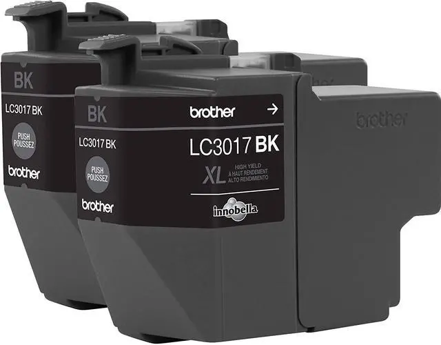 Alt view image 10 of 13 - Brother LC30172PK High Yield Ink Cartridge - Dual Pack - Black