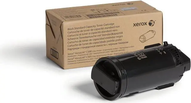 Main image of Xerox VersaLink C500 /C505 Black Standard Capacity Toner Cartridge (5000 pages) - 106R03862