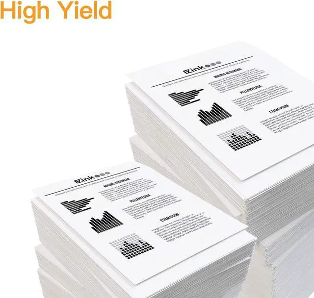 Alt view image 3 of 6 - E-Z Ink (TM) Compatible Toner Cartridge Replacement for Brother TN750 TN-750 TN720 TN-720 to use with HL-5450DN HL-5470DW HL-6180DW MFC-8710DW MFC-8910DW MFC-8950DW (Black, High Yield, 2-Pack)