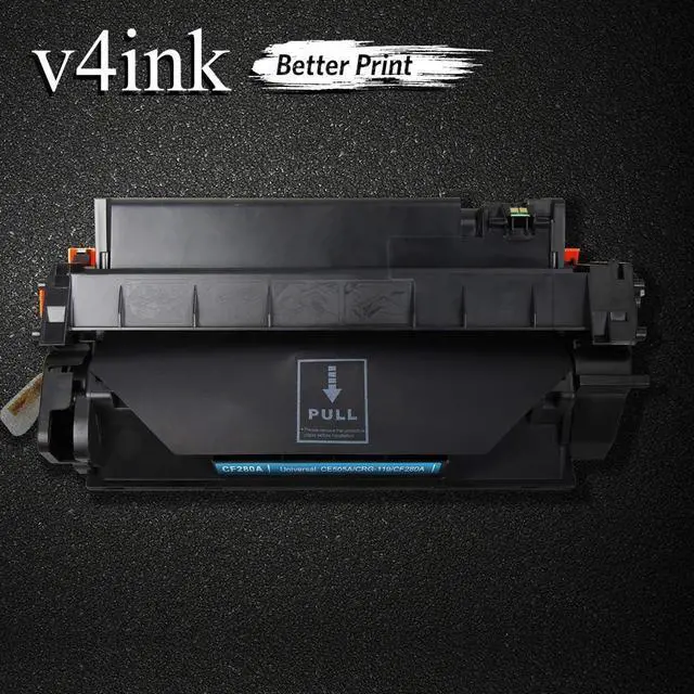 Alt view image 7 of 7 - v4ink 3PK Compatible CF280A CRG119 Toner Cartridge Replacement for HP 80A CF280A Toner Cartridge Black Ink for HP Pro 400 M401N M401DN M401DNE M401DW HP MFP M425DN M425DW Printer