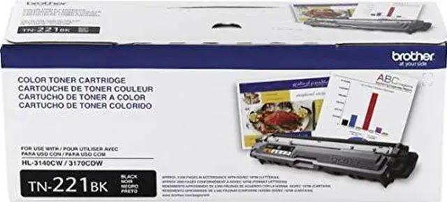 Alt view image 2 of 7 - Brother TN221BK, TN221C, TN221M, TN221Y (TN-221BK, TN-221C, TN-221M, TN-221Y) 4-Color Complete Toner Cartridge Set