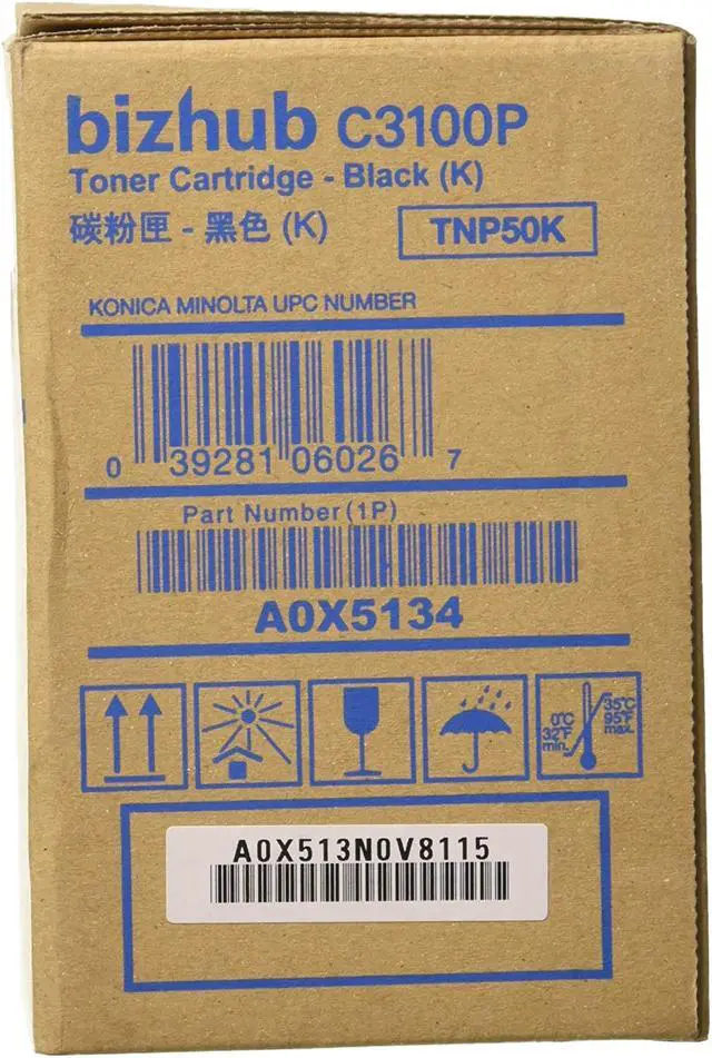 Alt view image 5 of 11 - KONICA MINOLTA OEM Toner Cartridge, BLACK, yield 6,000 A0X5134