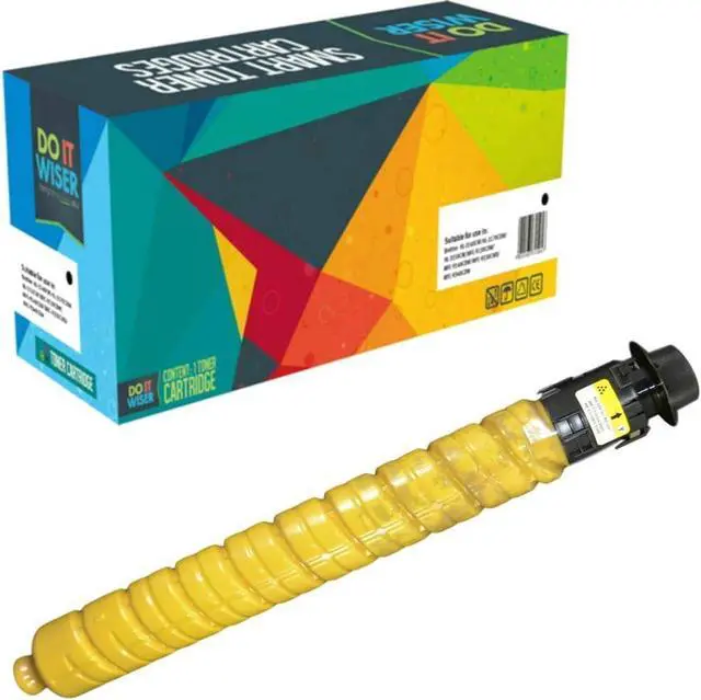 Alt view image 7 of 7 - Do it Wiser Compatible Toner Cartridge Replacement for Ricoh Aficio MP C3003 MP C3503 MP C3004 MP C3504 Lanier Savin MP C3003 MP C3503 MP C3004 MP C3504-841813, 841814, 841815, 841816 (4-Pack)