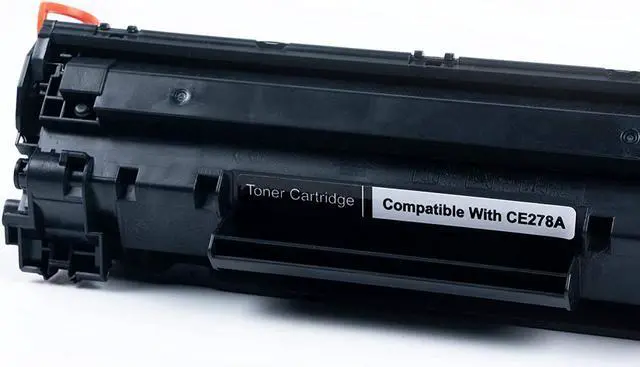 Alt view image 2 of 6 - Ennovor Compatible CE278A CRG128 CRG126 Toner Cartridge  CE278A CRG128 CRG126 High Yield Toner Cartridge Replacement for HP Laser Printer  Black [4 Pack]