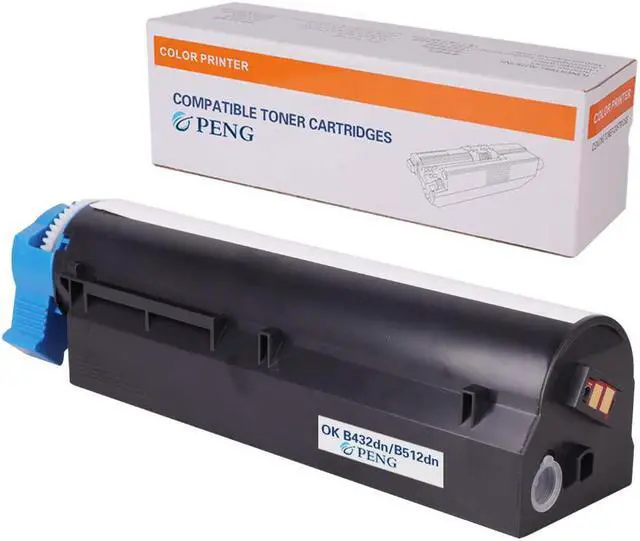 Alt view image 5 of 5 - Kuncheng Compatible for OKI OKIDATE B412 B432 Toner Cartridges Replacement for 45807105 412dn B432dn B512dn MB472dnw MB492dn MB562dnw Printers 7000 Pages 7K B(1-Pack Black)