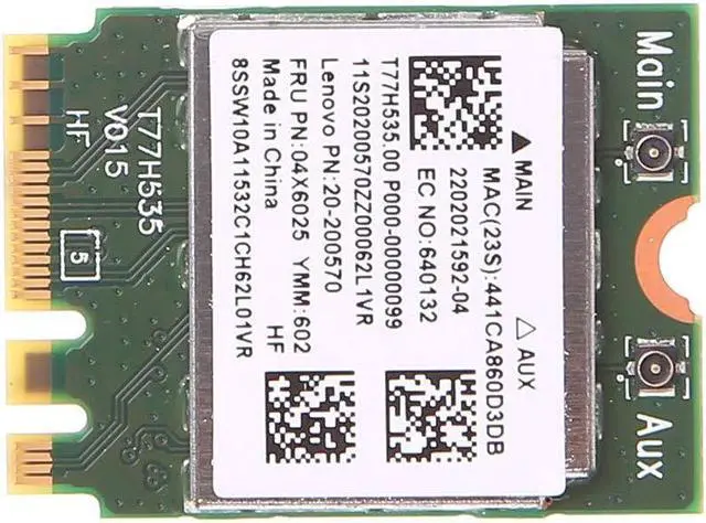 Main image of BT 4.0 BN 7260 Wireless WiFi+WLAN Card 300M 04X6011 04W3815 for Lenovo Thinkpad