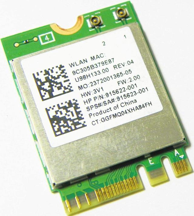 New Genuine WiFi for HP WLAN RT Cartier AC 2x2 915623 001 915622