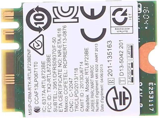 Alt view image 6 of 7 - BT 4.0 BN 7260 Wireless WiFi+WLAN Card 300M 04X6011 04W3815 for Lenovo Thinkpad