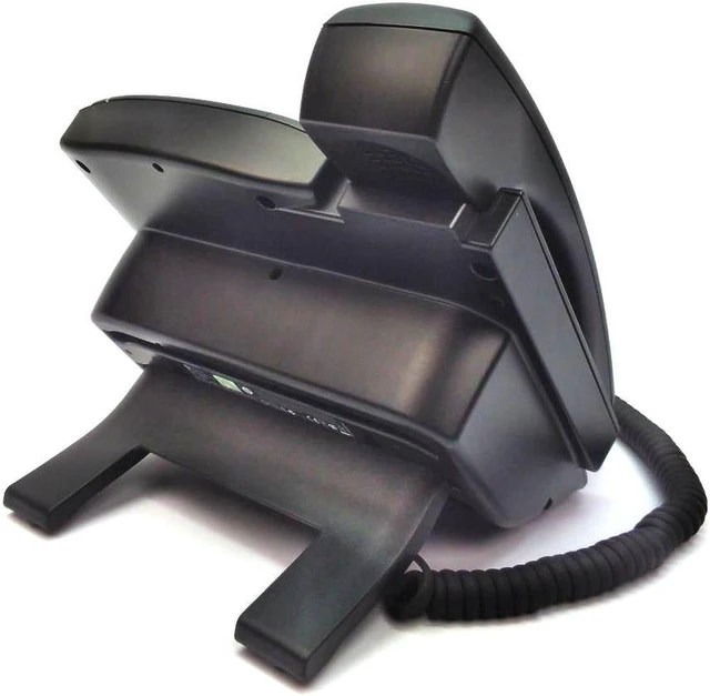 Alt view image 7 of 8 - Polycom - 2200-46162-019 - VVX 410 12-line Desktop Phone (PoE) Gigabit Ethernet Skype for Business Edition