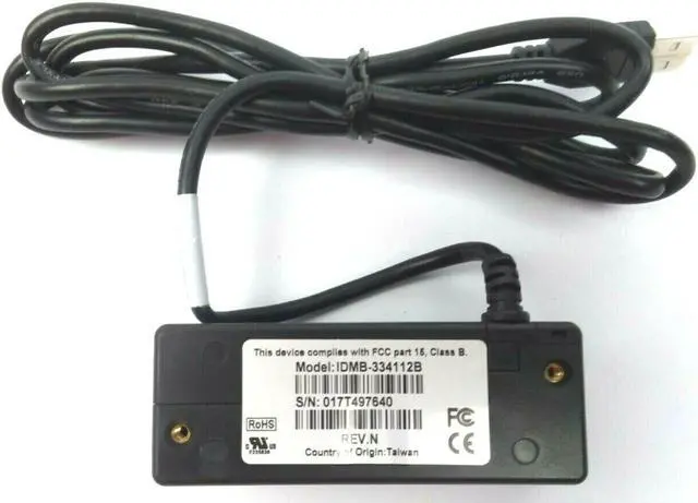 Alt view image 6 of 6 - ID TECH MiniMag II Card Reader (Black) - USB-Keyboard Emulation, Track 1, 2