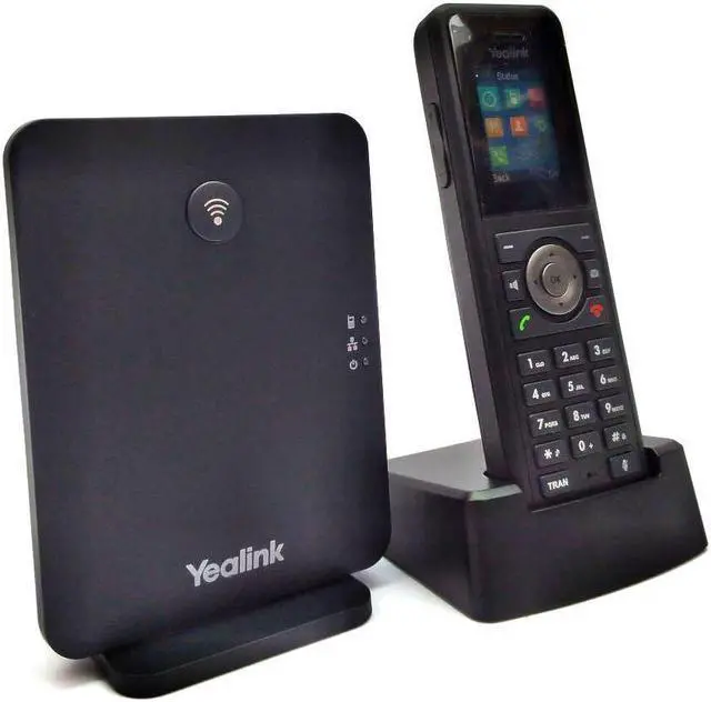 Alt view image 7 of 11 - Yealink W79P DECT IP Cordless Phone System Classic Gray