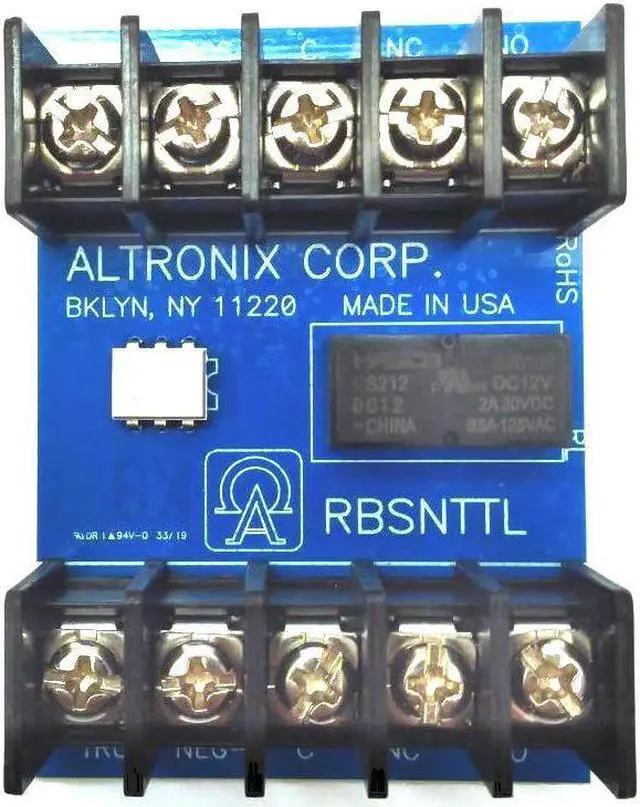 Alt view image 4 of 6 - ALTRONIX RBSNTTL 12-24VDC 2 AMP CONTACT