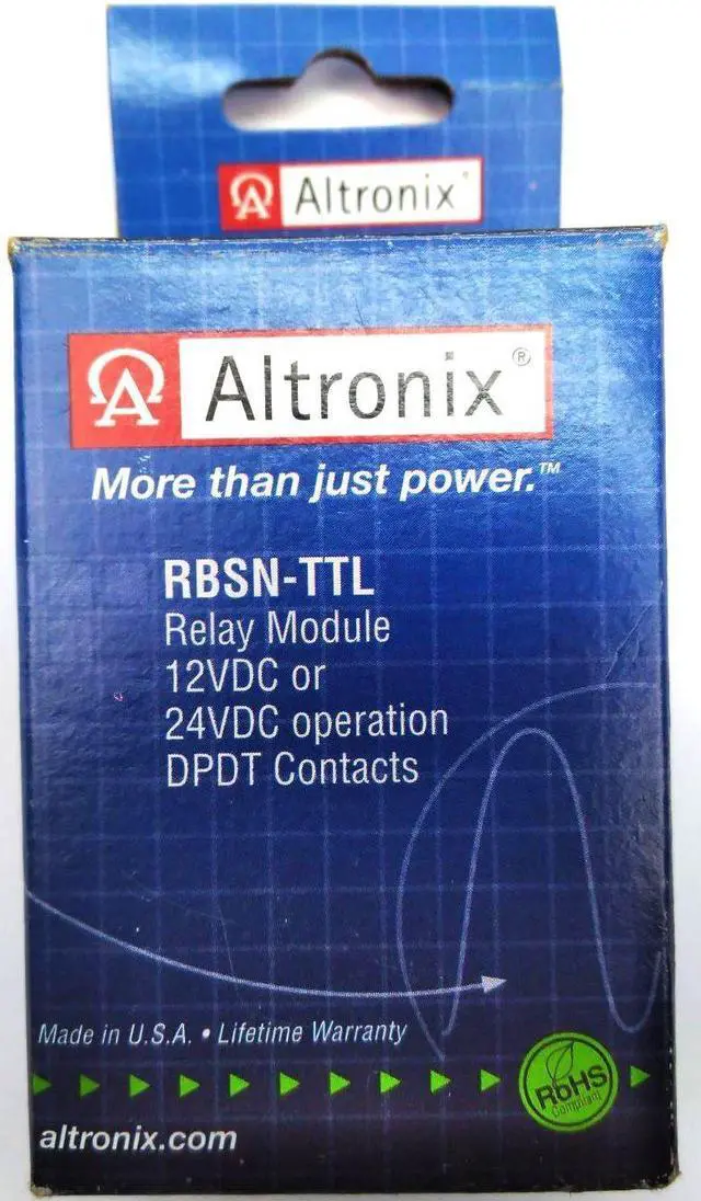 Alt view image 5 of 6 - ALTRONIX RBSNTTL 12-24VDC 2 AMP CONTACT