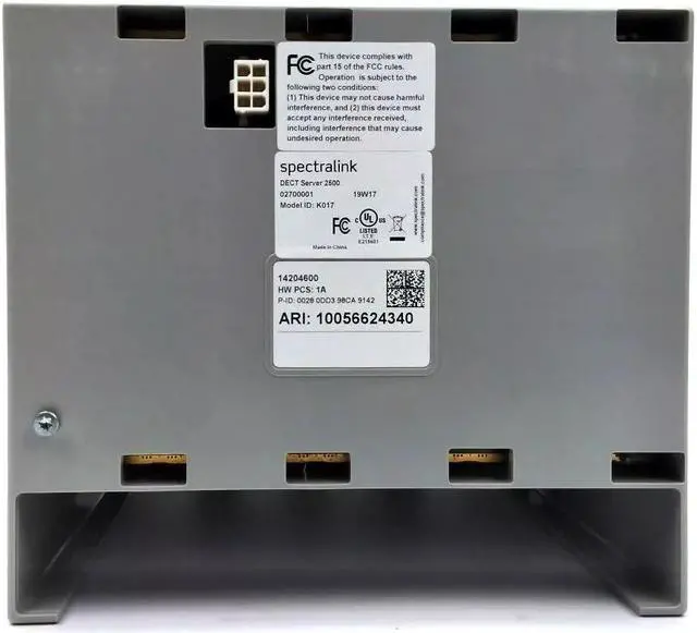 Alt view image 5 of 5 - Spectralink DECT Server 2500 K017 Flexible Modular Wireless Solution 02700001