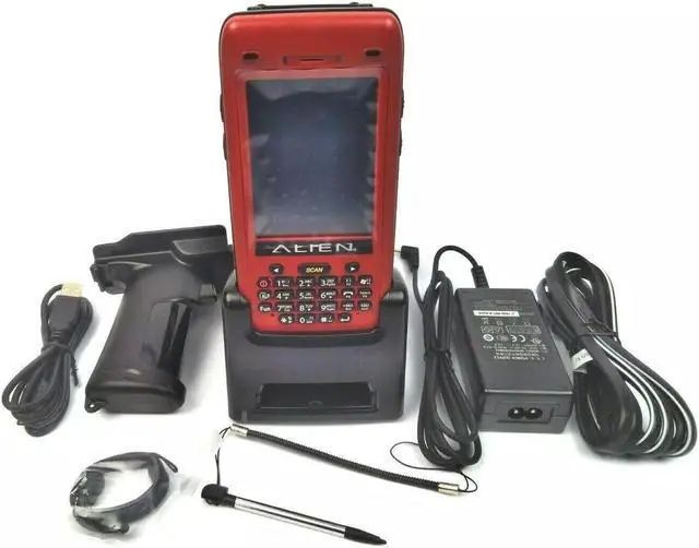Alt view image 7 of 7 - Alien ALH-9010 Mobile Computer RFID Handheld Reader with Cradle & Scan Handle