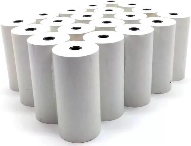 Alt view image 2 of 6 - Honeywell Direct Thermal Labels 4.4" x 1500" White 740524-102 Genuine 50 Rolls