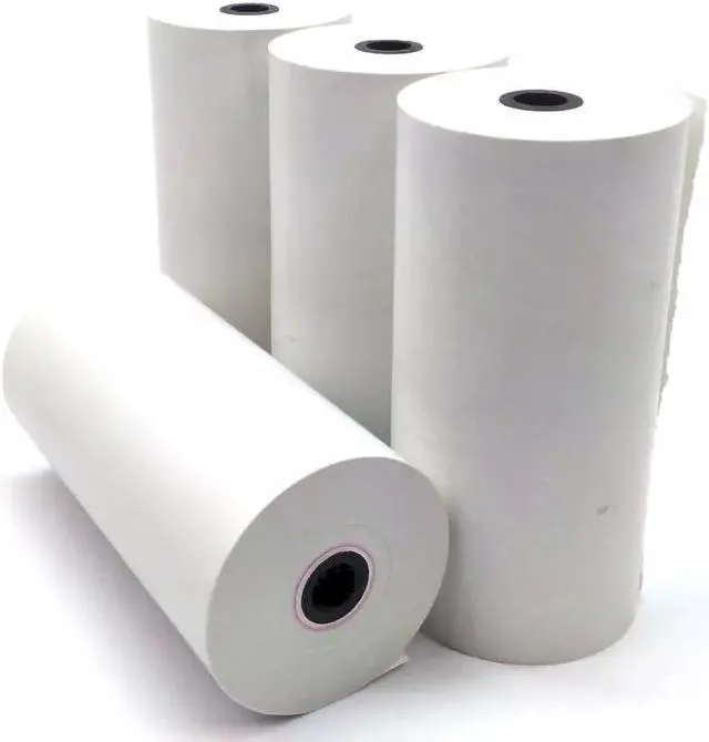 Alt view image 4 of 6 - Honeywell Direct Thermal Labels 4.4" x 1500" White 740524-102 Genuine 50 Rolls