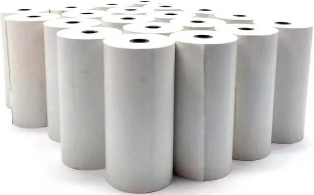 Main image of Honeywell Direct Thermal Labels 4.4" x 1500" White 740524-102 Genuine 50 Rolls