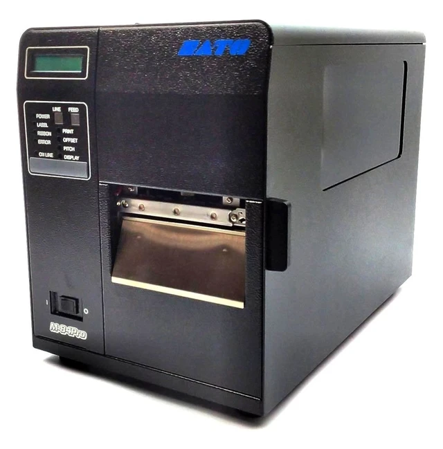 Alt view image 2 of 7 - SATO M-84Pro-6 Industrial Barcode Label Printer Direct Thermal WWM846001