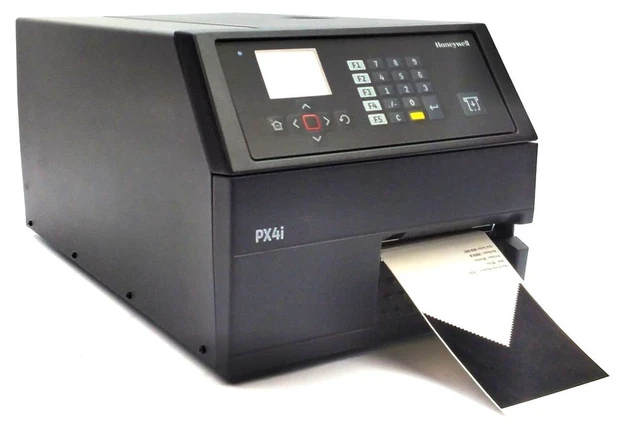 Alt view image 2 of 7 - Honeywell PX4ie Industrial Barcode Label Printer Ethernet USB PX4E010000000140