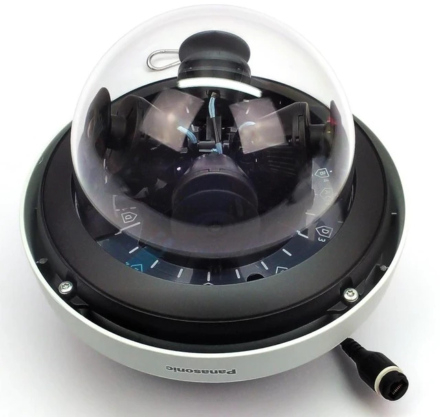 Alt view image 6 of 6 - Panasonic I-PRO Extreme WV-X8571N 33MP 4.6mm Multi-Sensor Outdoor IP Camera (NOB)